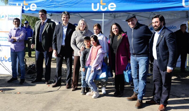 UTE regularizó servicios en 120 hogares del barrio Nuevo Ipusa tras inversión de 10.000.000 de pesos