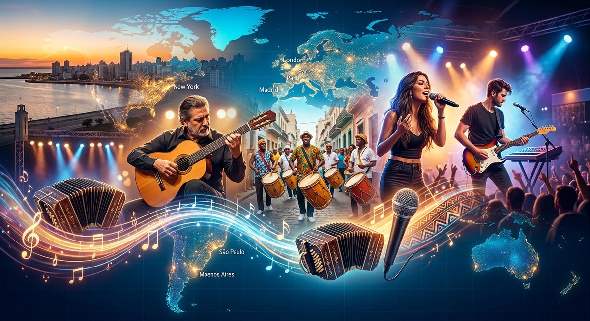 La evolución de la música uruguaya en el mundo